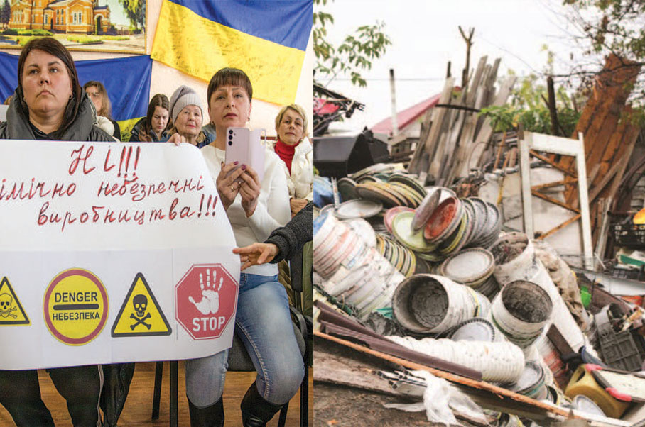 Протест року: боротьба проти підприємств, які забруднюють довкілля, об’єднала петрівчан. Проблема, яку важко подолати: щойно одне стихійне звалище приберуть, виникає інше.